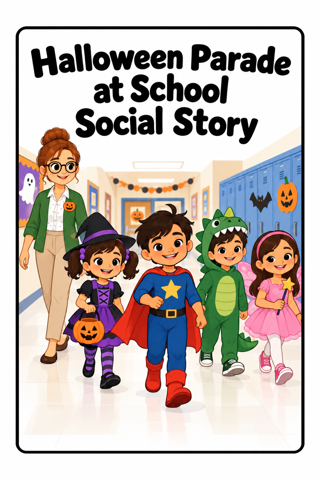 Halloween Parade at School Social Story