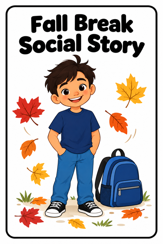 Fall Break Social Story