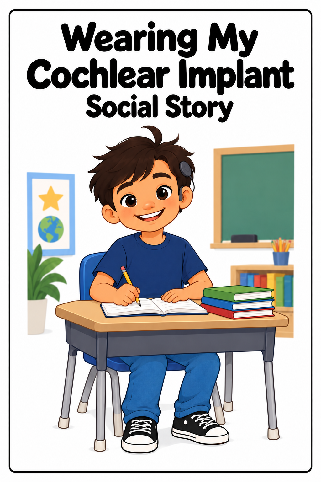Wearing My Cochlear Implant Social Story