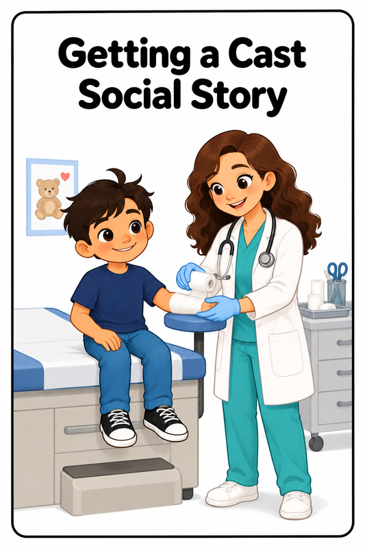 Getting a Cast Social Story