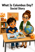 What Is Columbus Day Social Story for Autism | Speech Fuel