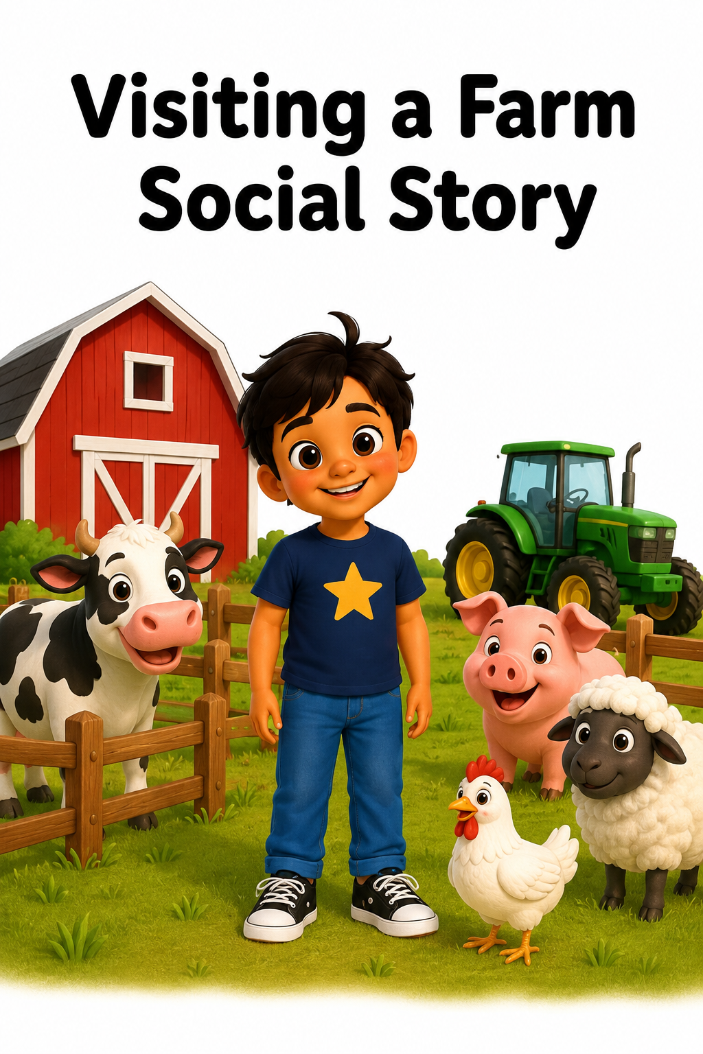 Visiting a Farm Social Story for Autism | Speech Fuel