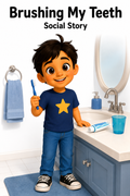 Brushing My Teeth Social Story for Autism | Speech Fuel