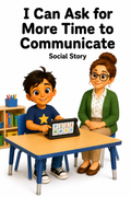 I Can Ask for More Time to Communicate Social Story for Autism | Speech Fuel