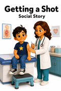 Getting a Shot Social Story for Autism | Speech Fuel