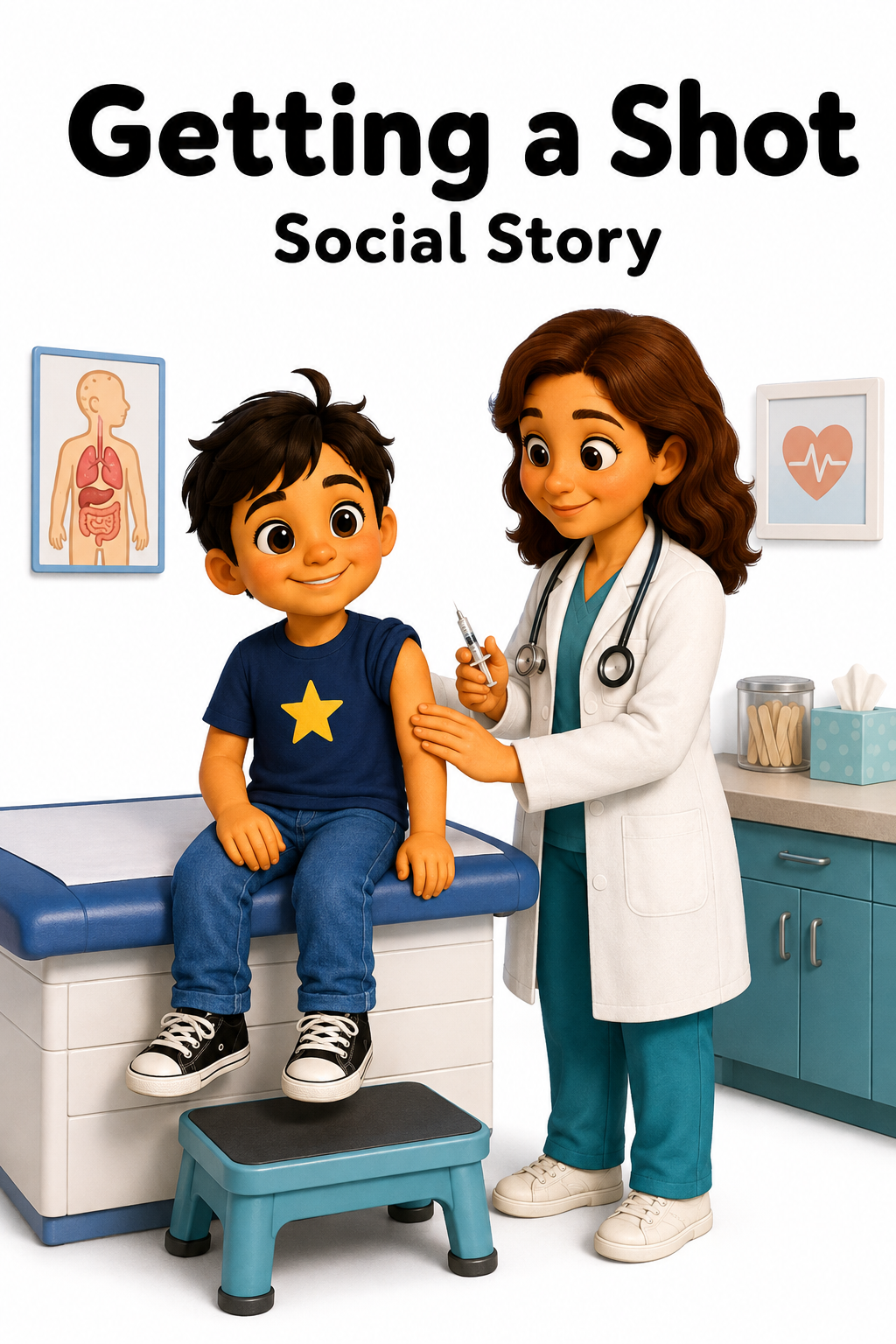 Getting a Shot Social Story for Autism | Speech Fuel