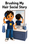 Brushing My Hair Social Story for Autism | Speech Fuel