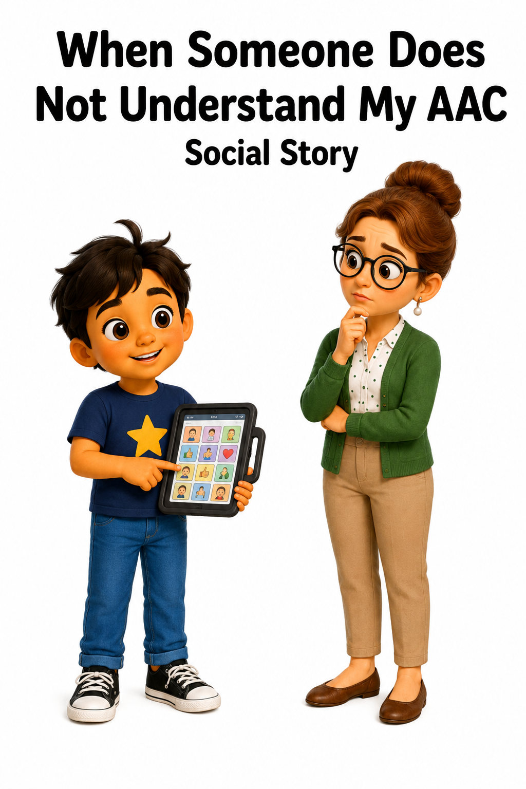 When Someone Does Not Understand My AAC Social Story