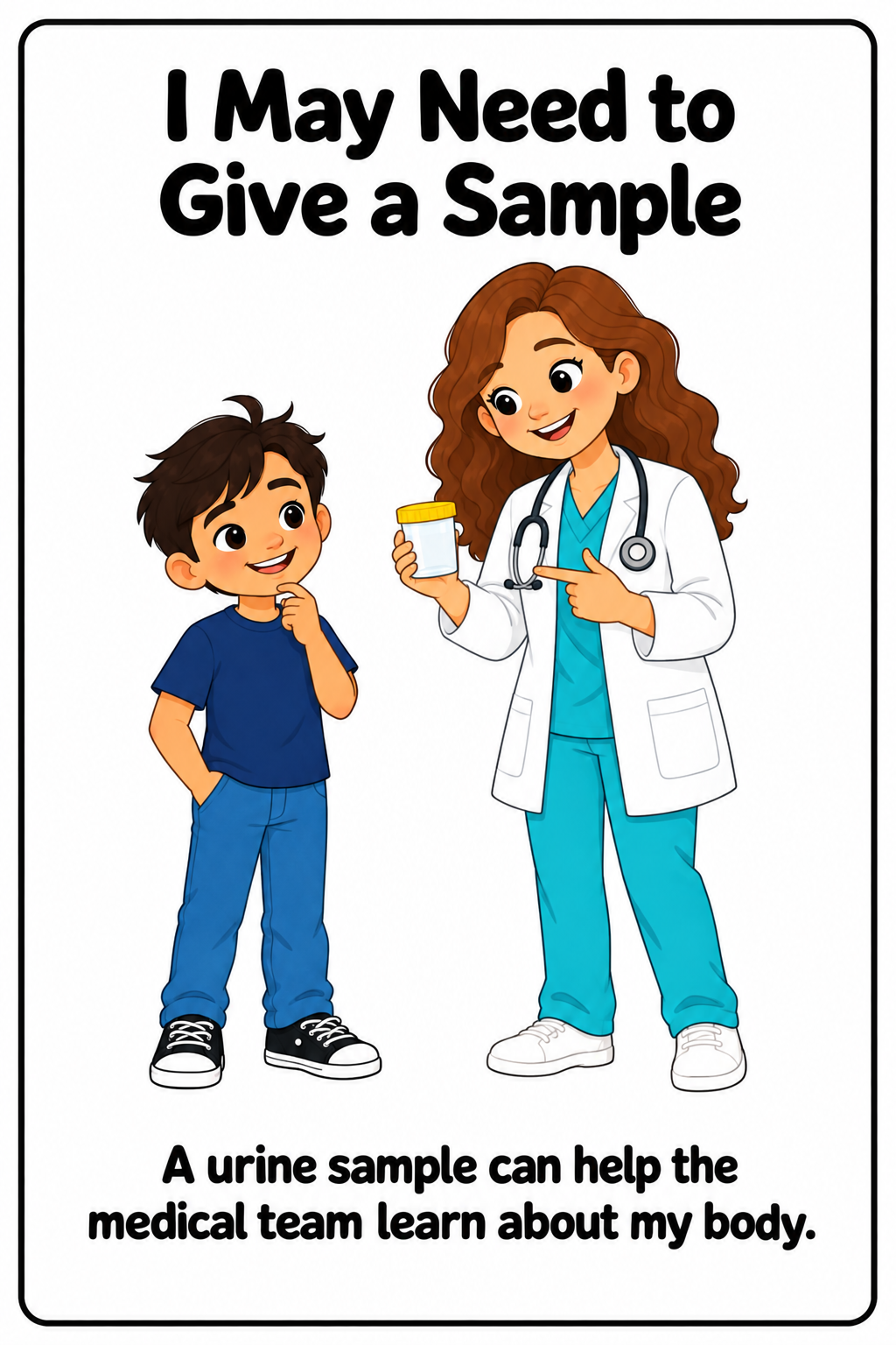 Giving a Urine Sample Social Story