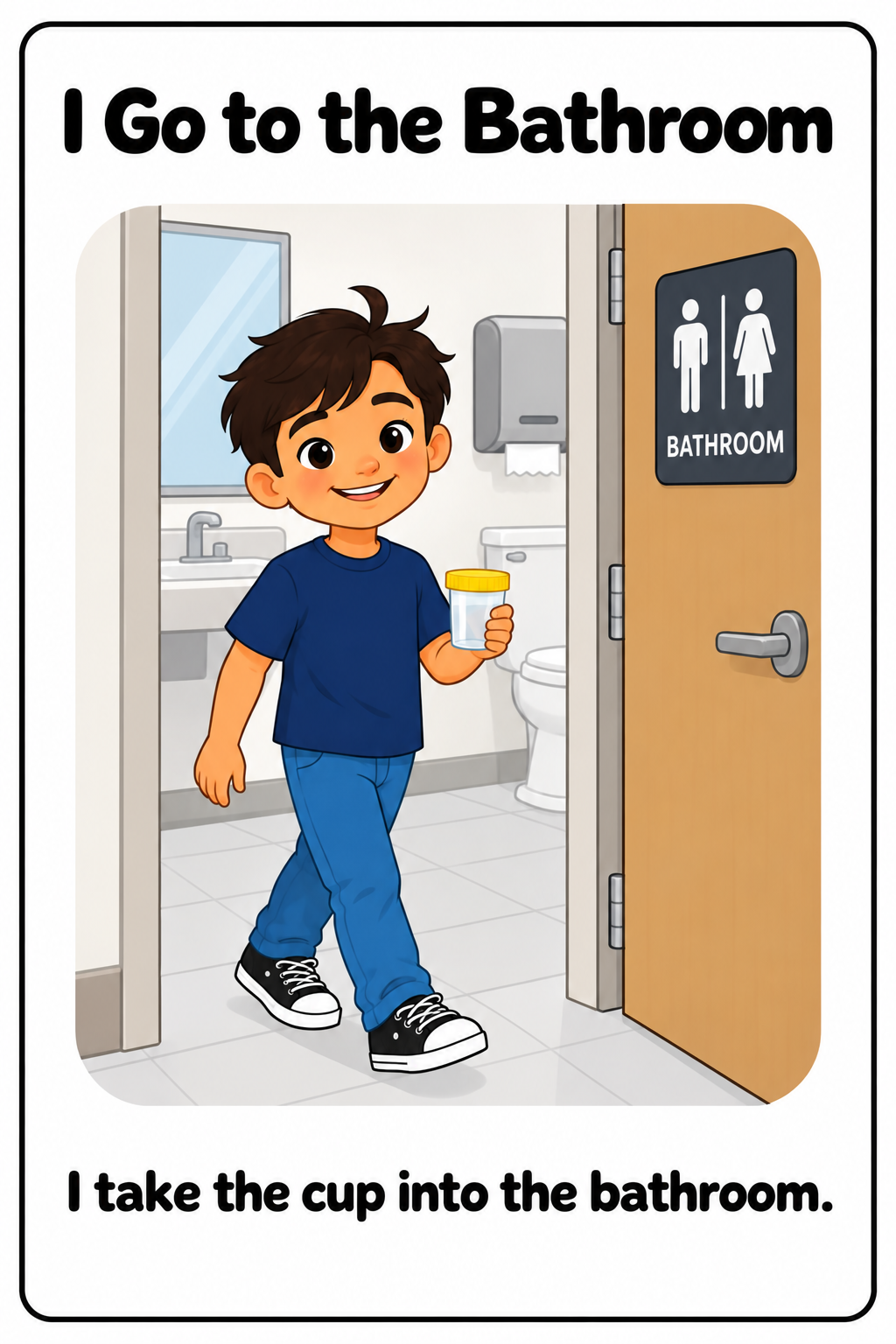 Giving a Urine Sample Social Story