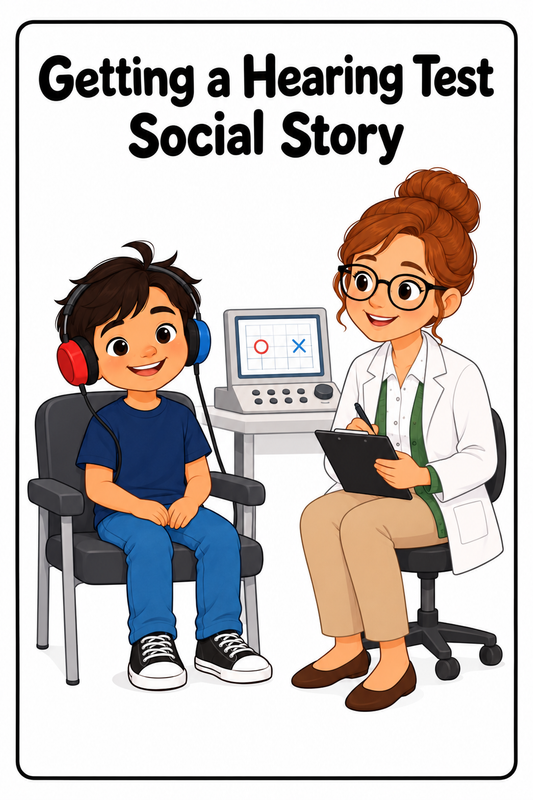 Getting a Hearing Test Social Story