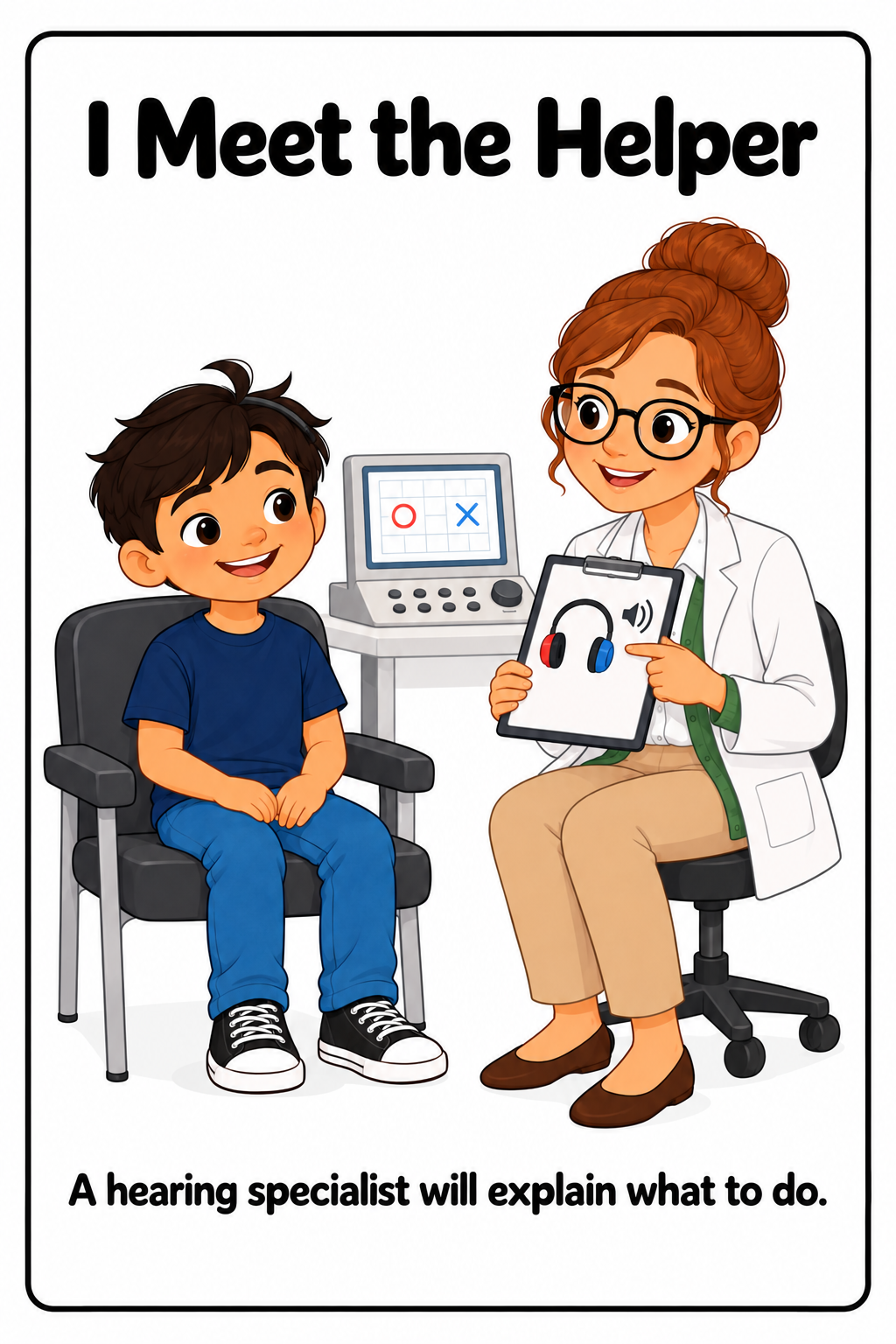Getting a Hearing Test Social Story
