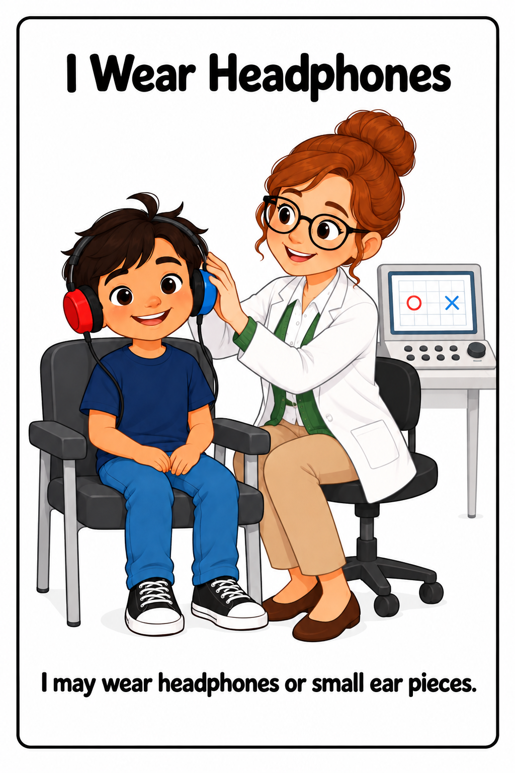 Getting a Hearing Test Social Story