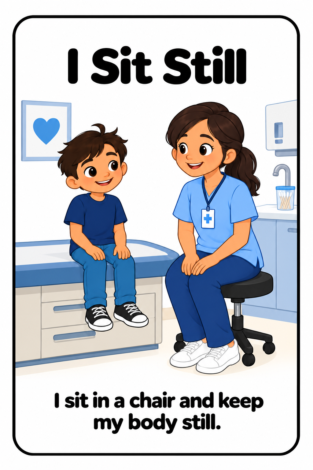 Getting a Throat Swab Social Story