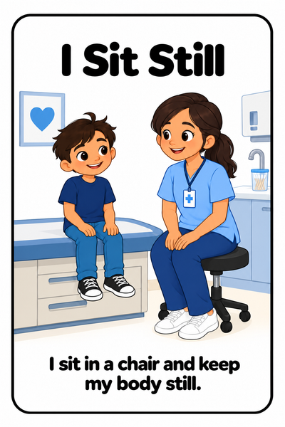 Getting a Throat Swab Social Story