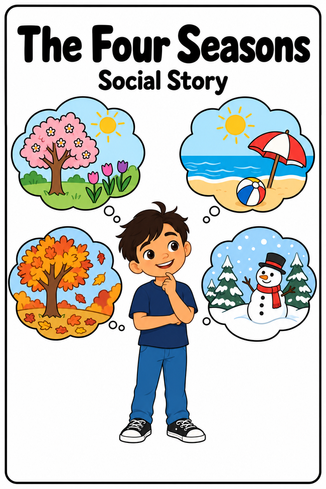 The Four Seasons Social Story