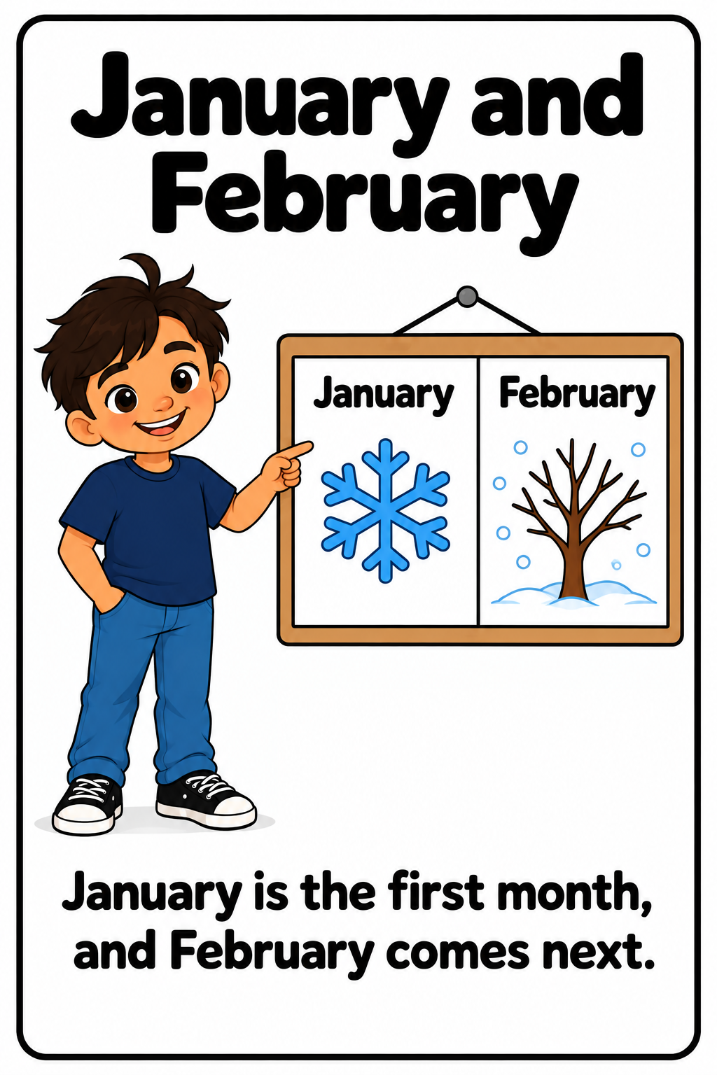 Months of the Year Social Story