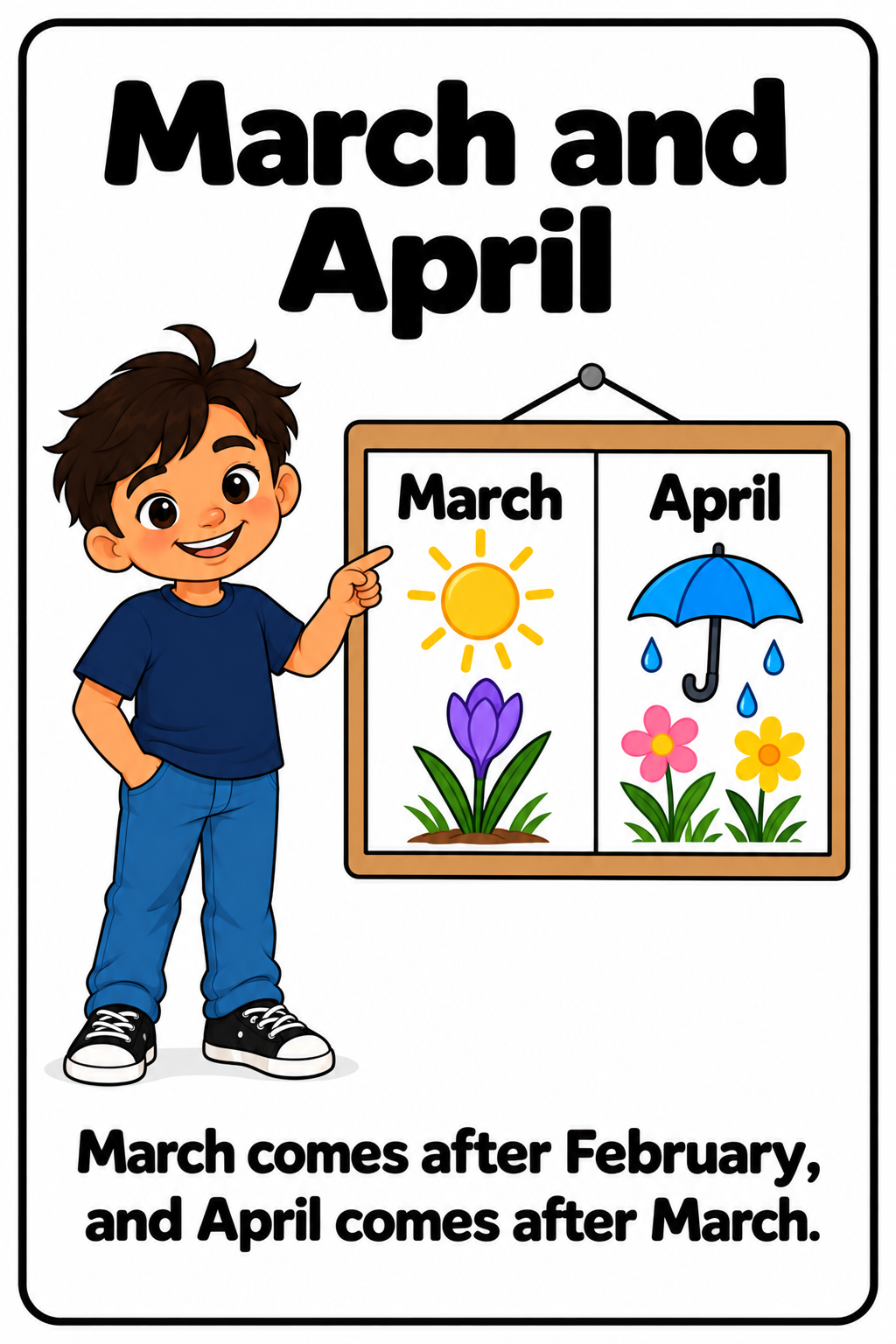 Months of the Year Social Story