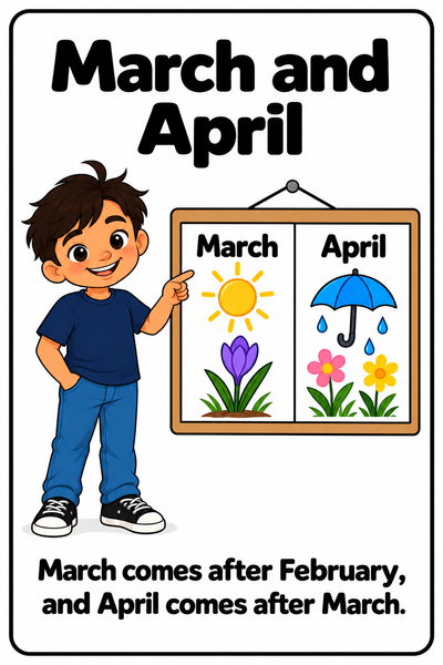 Months of the Year Social Story