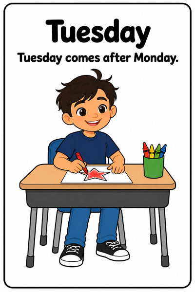 Days of the Week Social Story