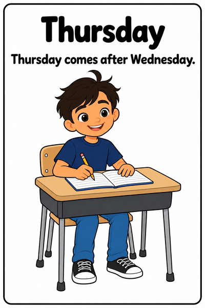 Days of the Week Social Story
