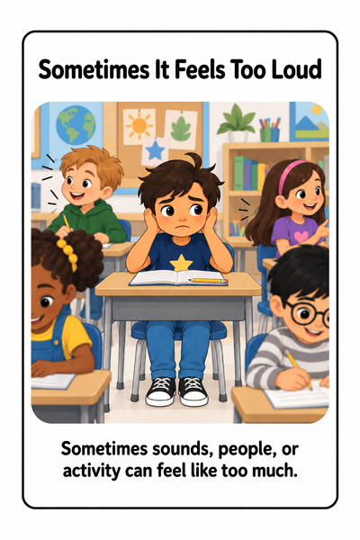 I Need a Quiet Space Social Story