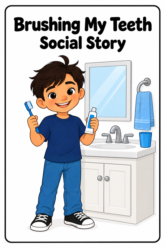 Brushing My Teeth Social Story