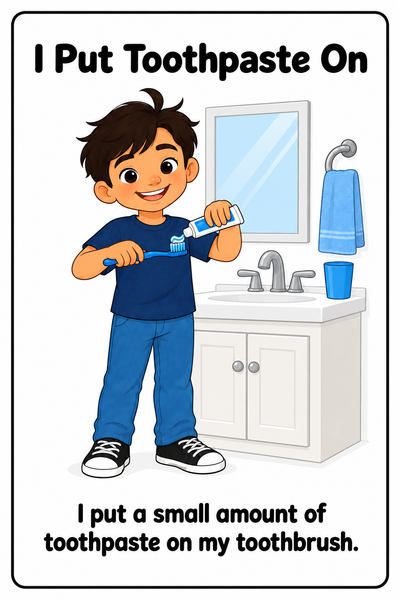Brushing My Teeth Social Story
