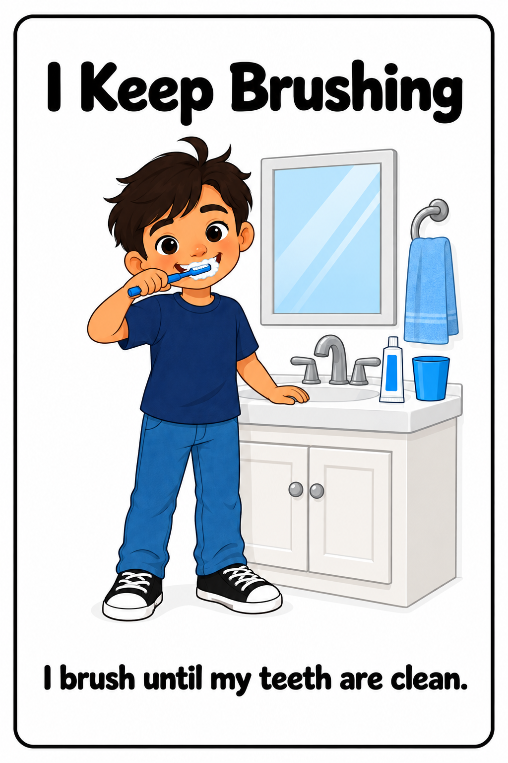 Brushing My Teeth Social Story