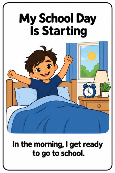 Getting Ready for School Social Story