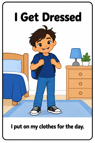 Getting Ready for School Social Story