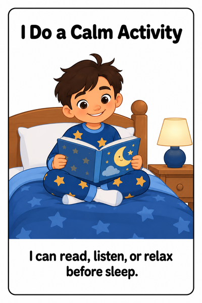 Making My Bed Social Story