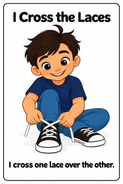 Tying My Shoes Social Story