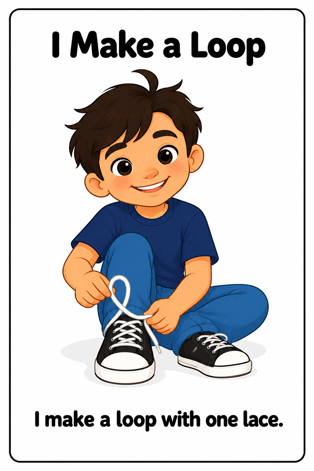 Tying My Shoes Social Story