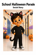 School Halloween Parade Social Story