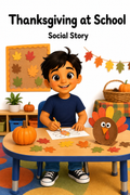 Thanksgiving at School Social Story