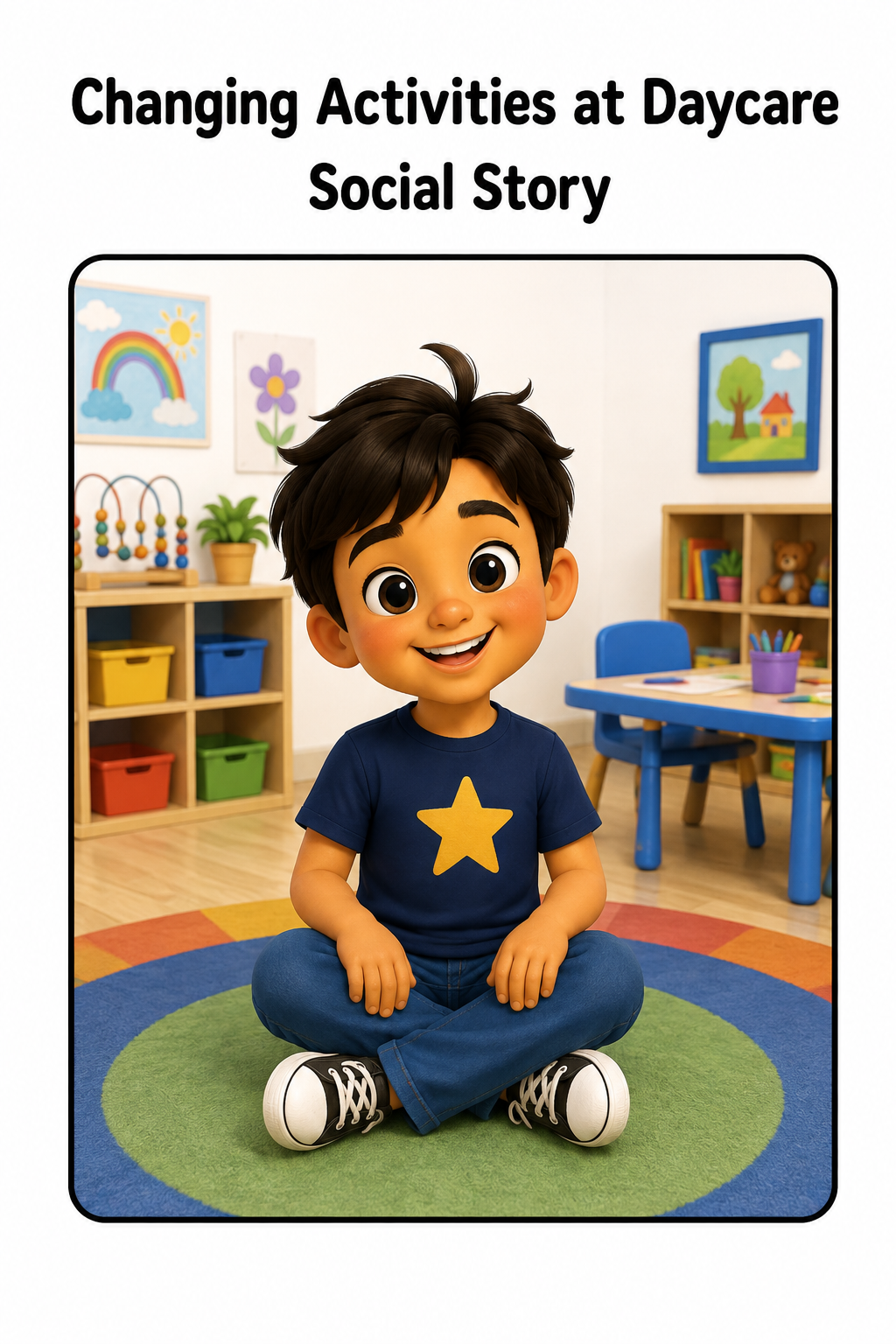 Changing Activities at Daycare Social Story