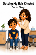Getting My Hair Checked Social Story
