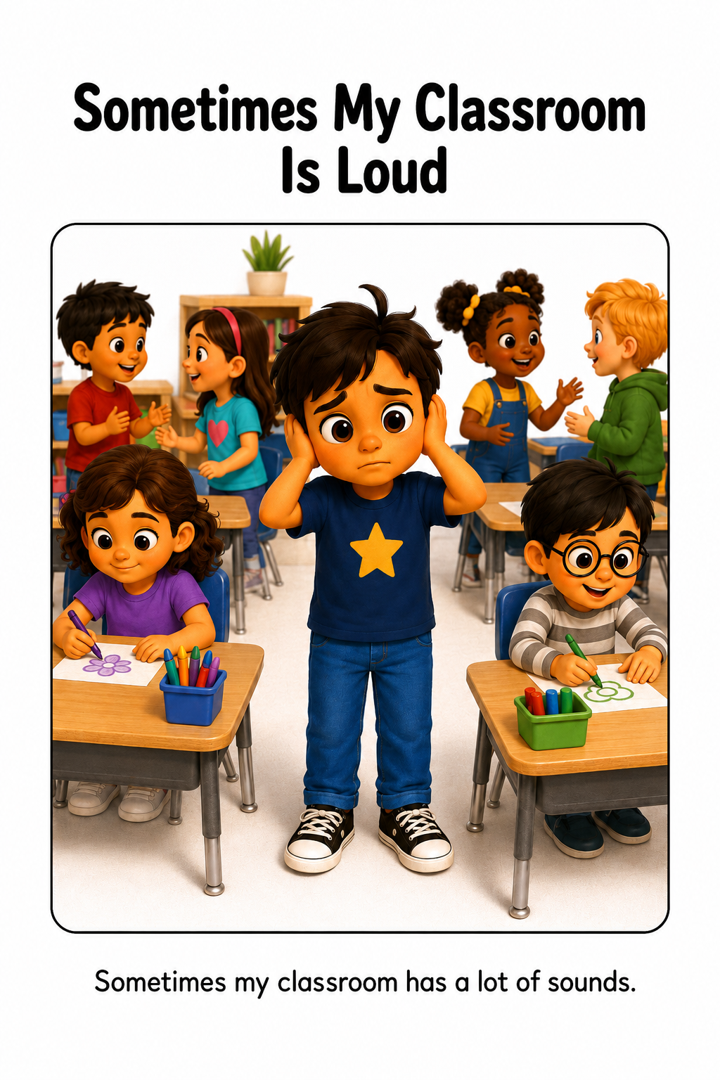 When My Classroom Is Too Loud Social Story