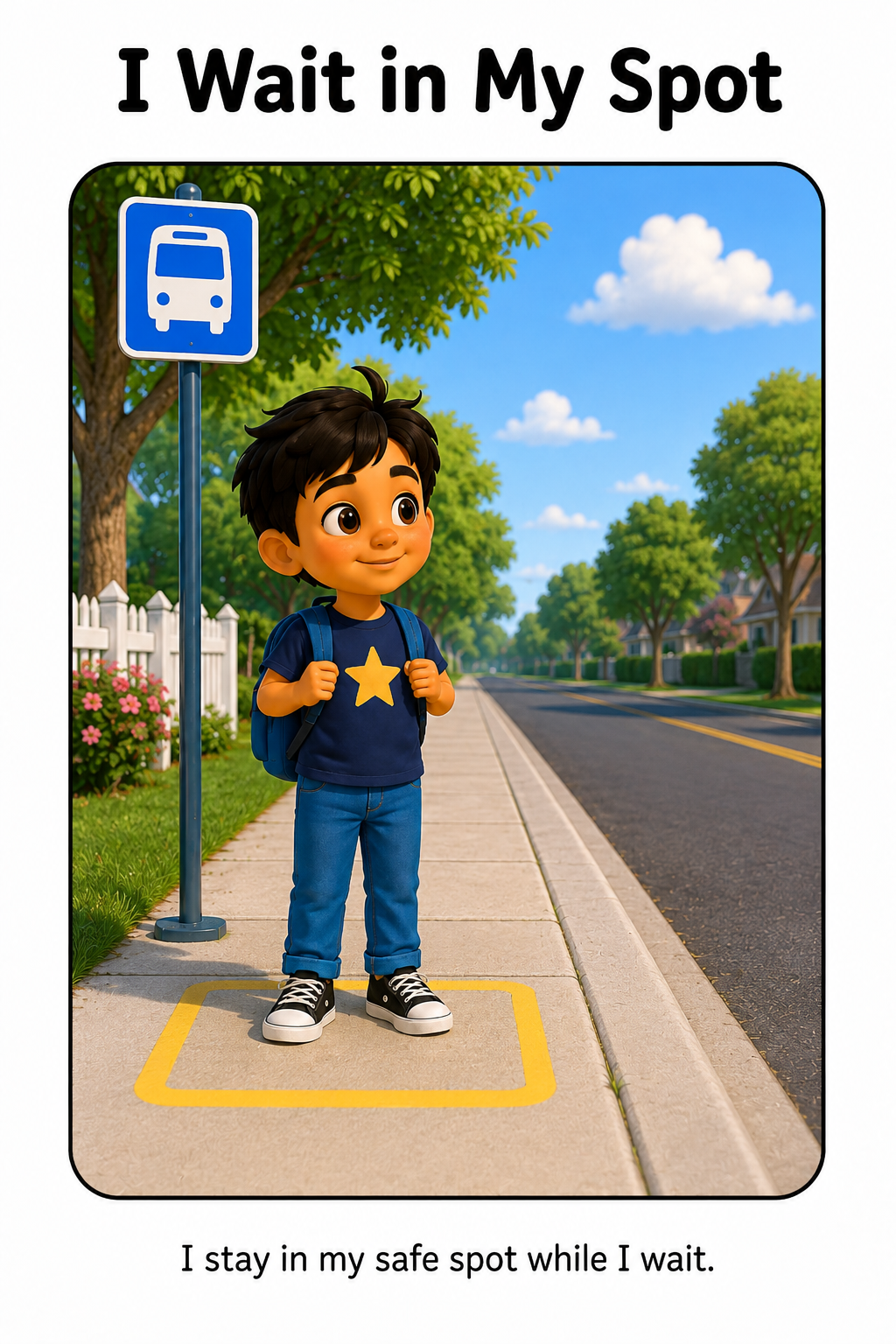 Waiting for My School Bus Social Story