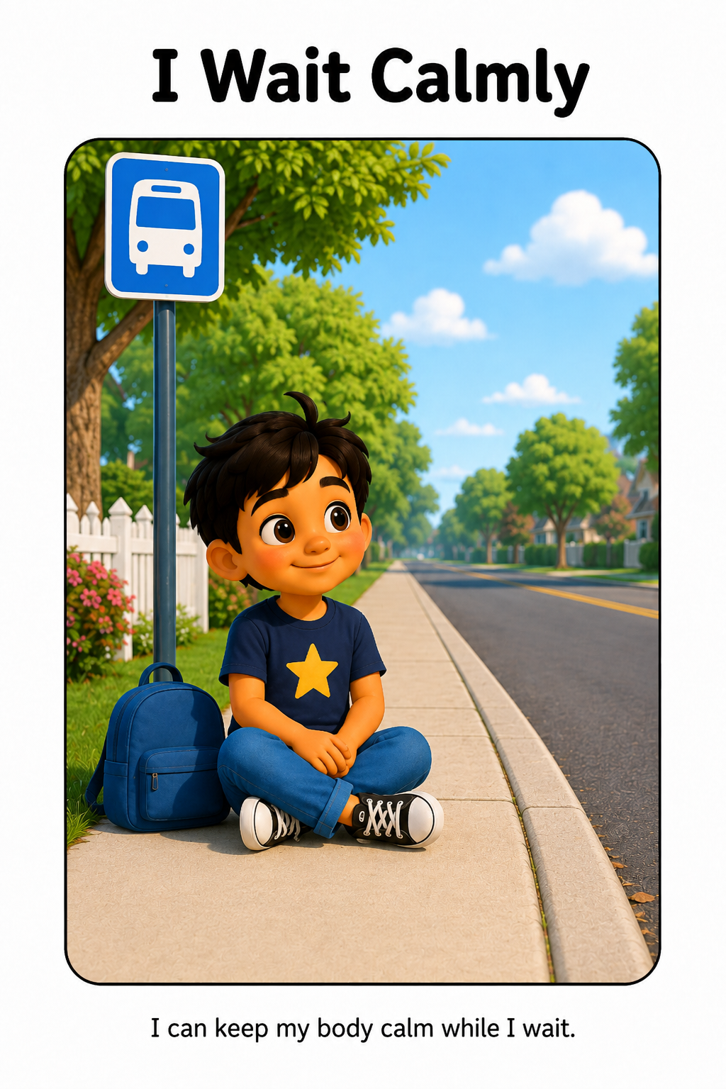 Waiting for My School Bus Social Story