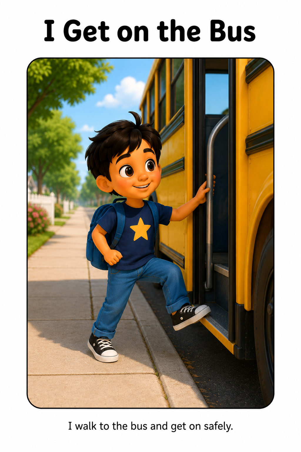 Waiting for My School Bus Social Story