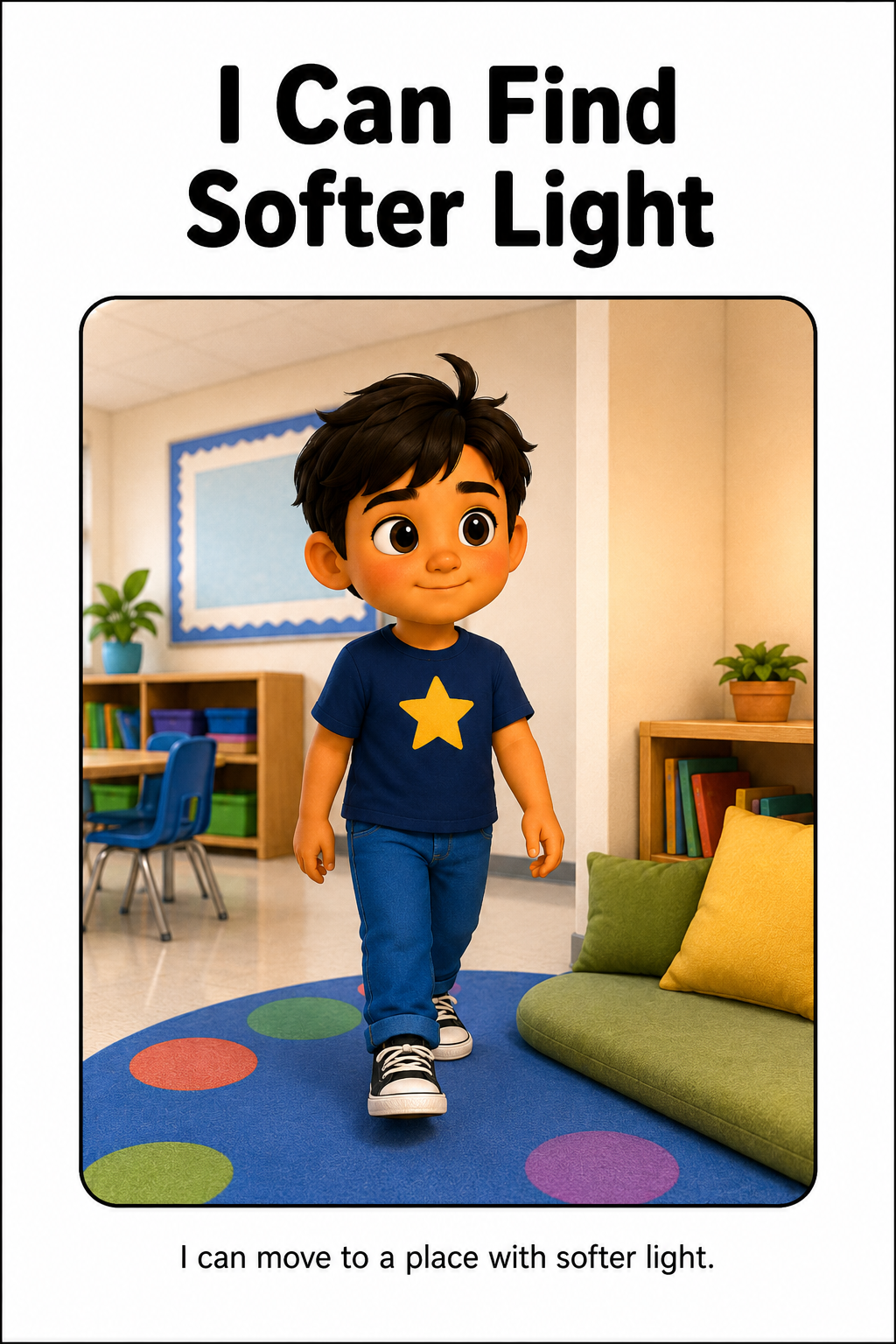 When The Lights Are Too Bright Social Story