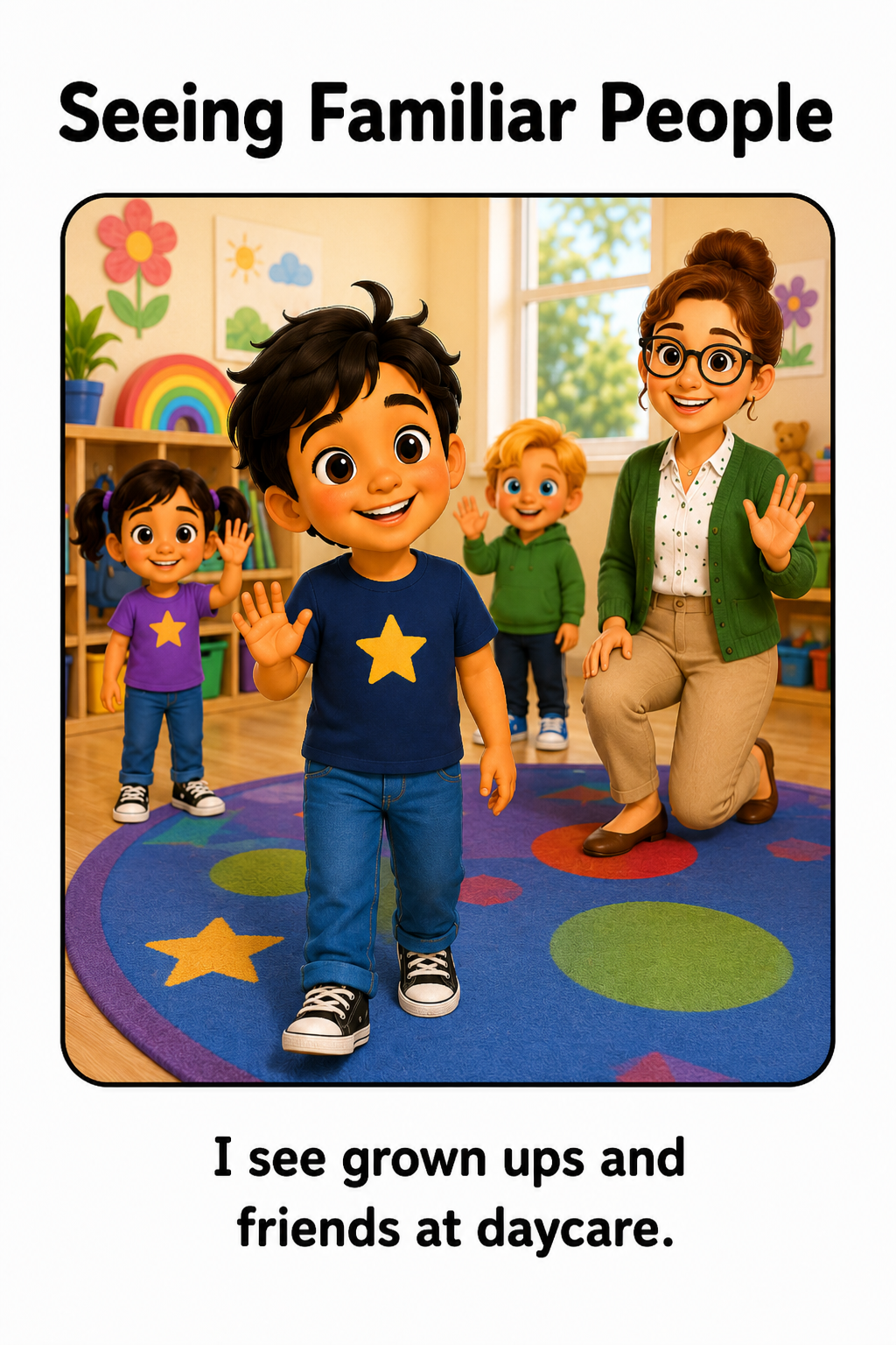 Going To Daycare Social Story