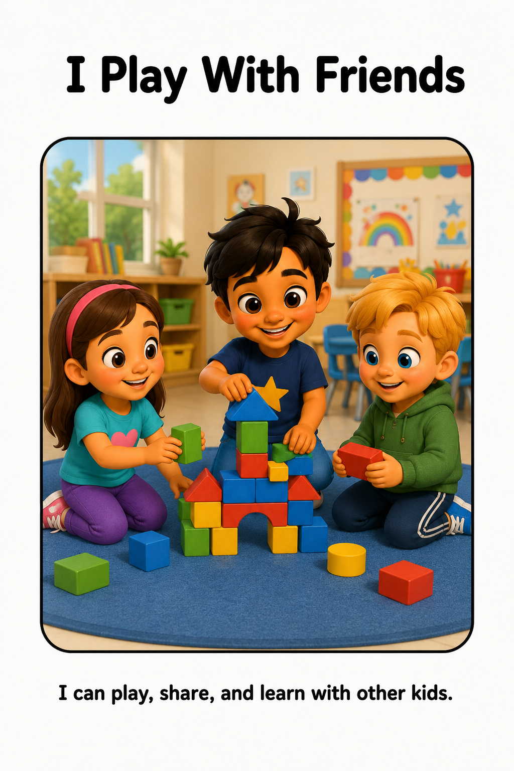 Going To Kindergarten Social Story