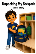 Unpacking My Backpack Social Story