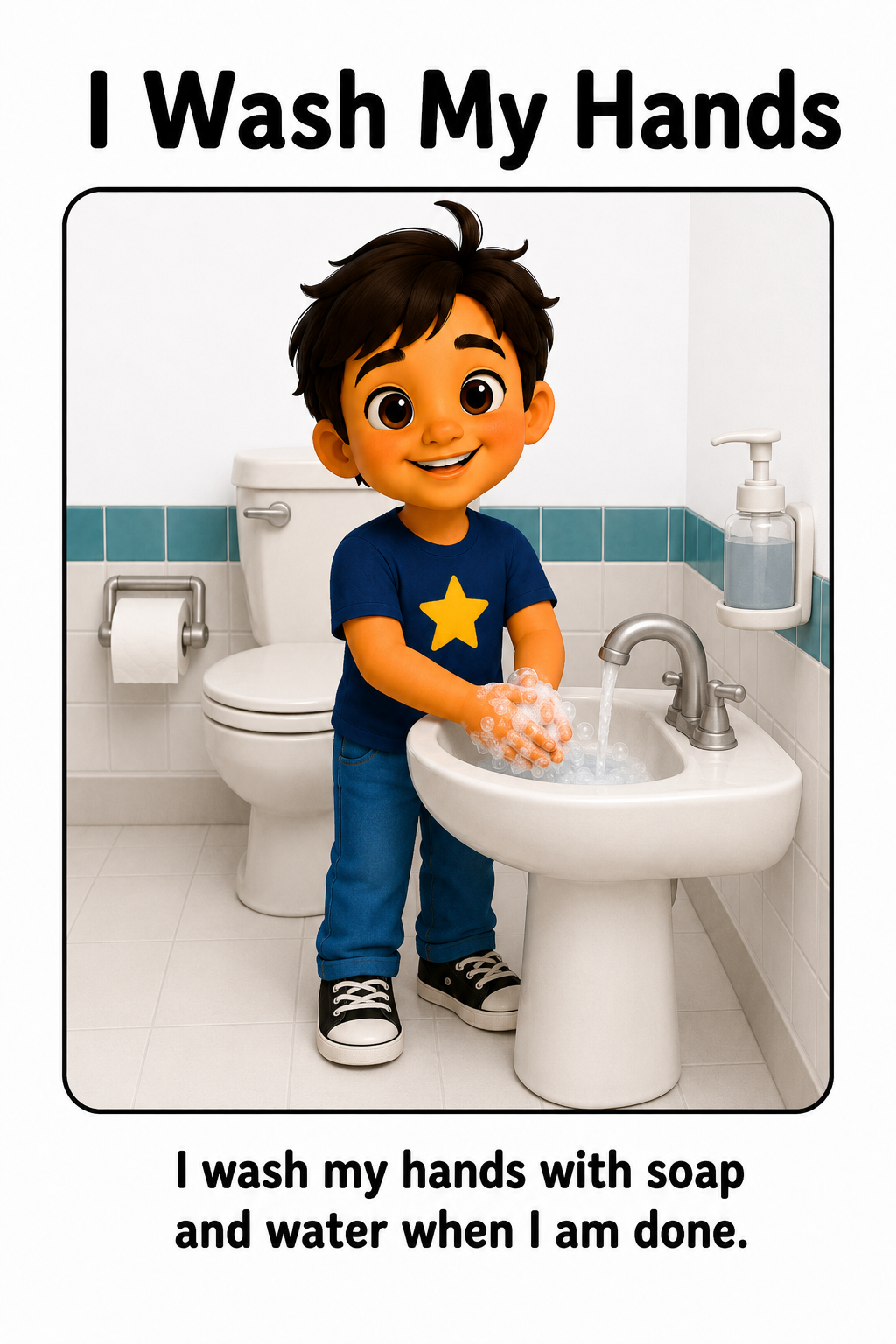 Wiping After I Poop Social Story Autism