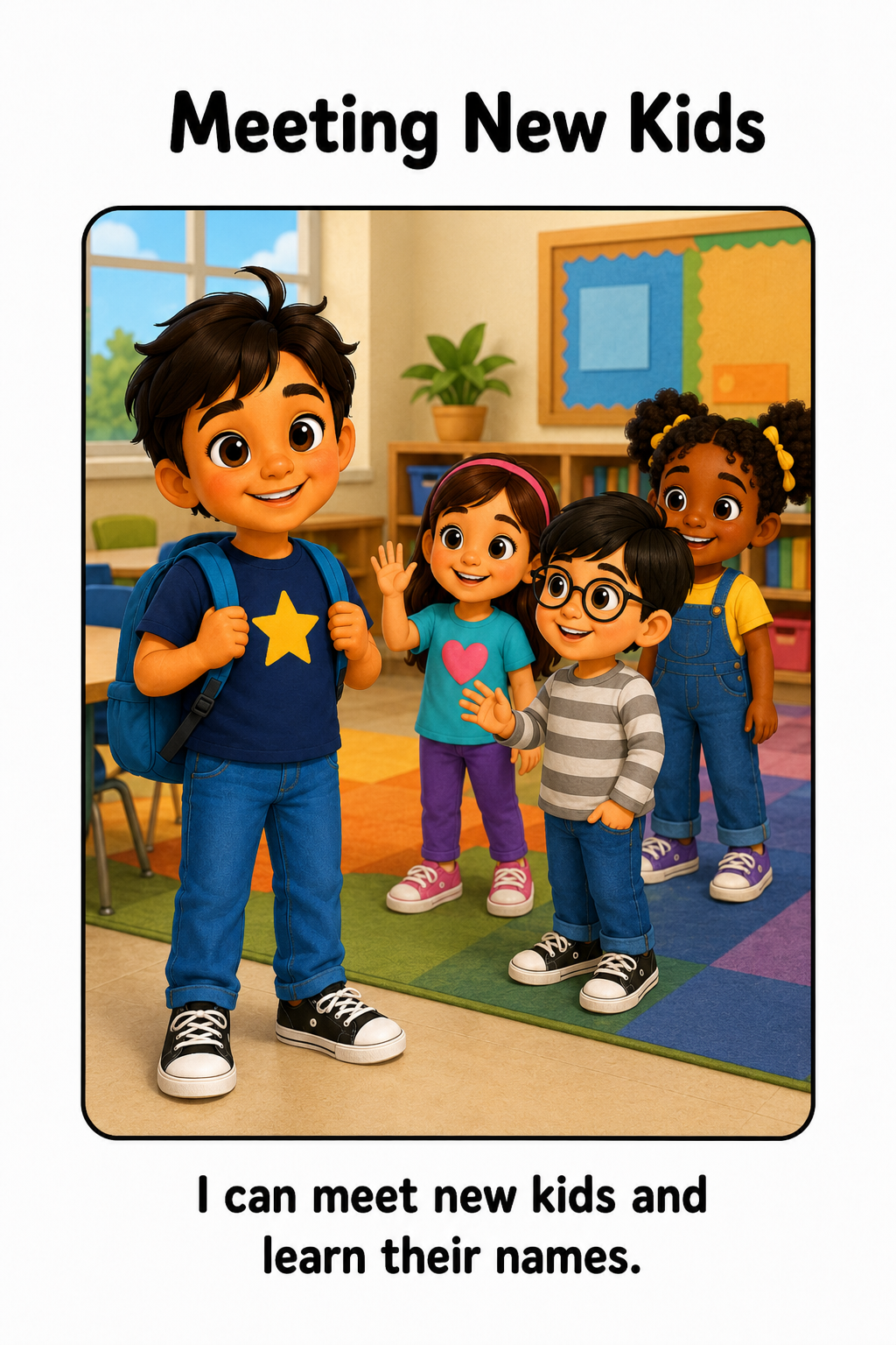 Going To A New School Social Story