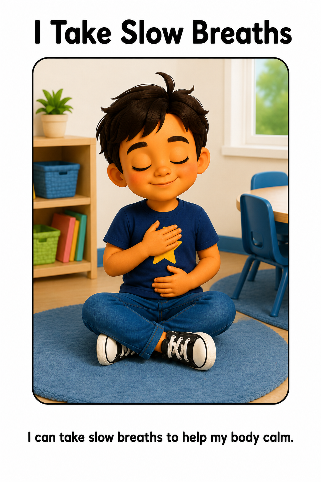 I Can Calm Down Social Story for Autism | Speech Fuel