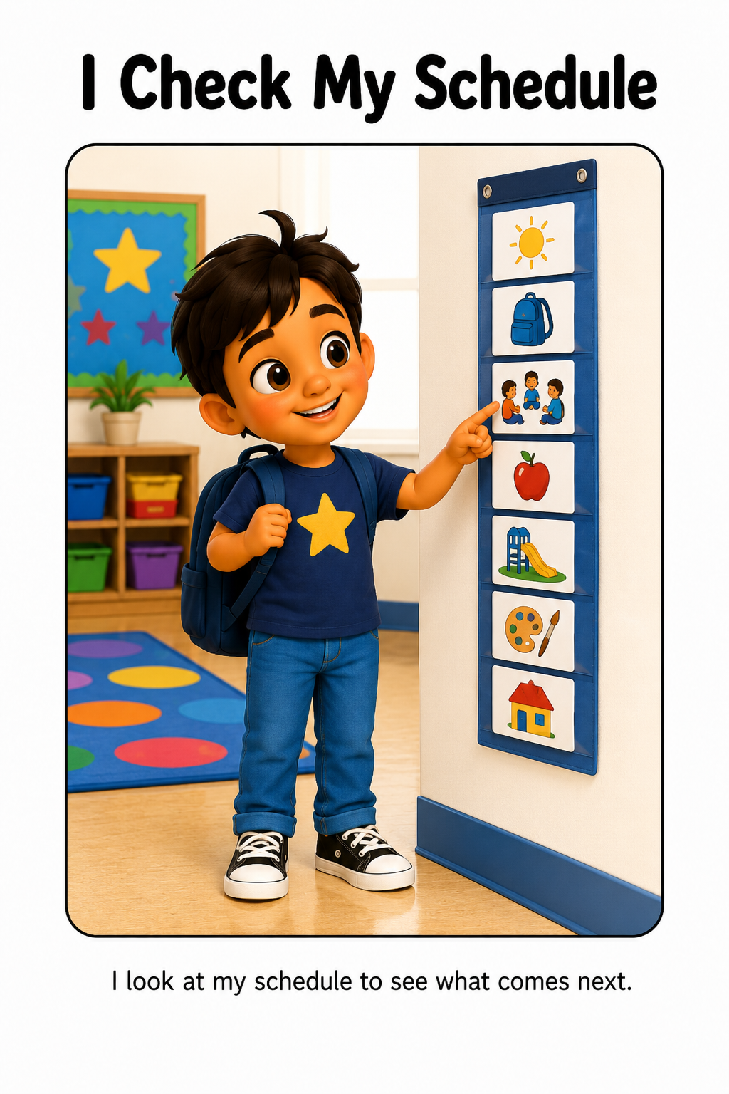 School Morning Routine Social Story for Autism | Speech Fuel